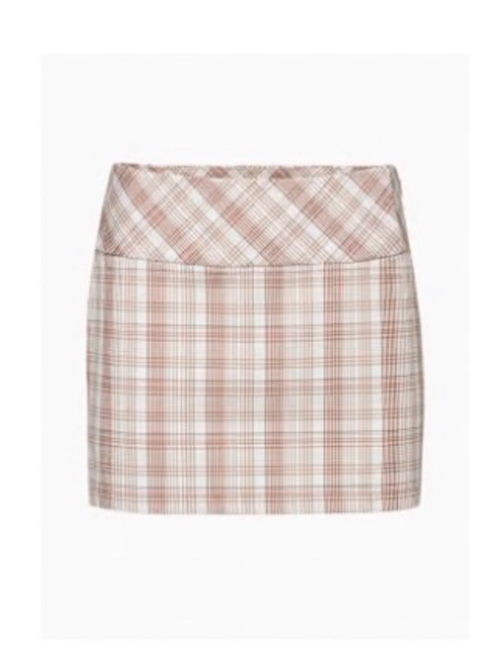 Aritzia Sundeh Wendy Skirt - Plaid Mini Skirt